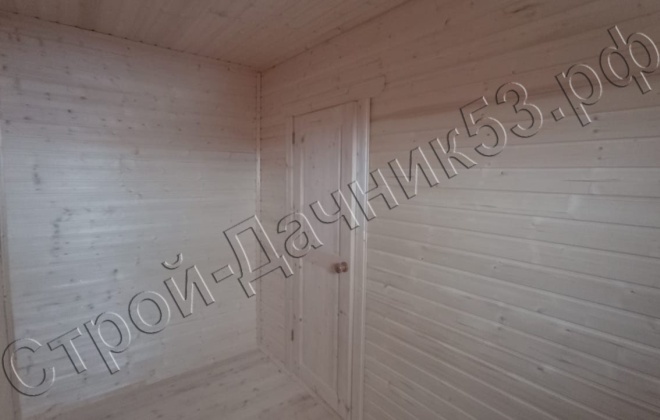 4 Каркасно-щитовой дом Д-45, 11х10м, 110  М², Московская область, Чеховский район, деревня Алферово. (5)